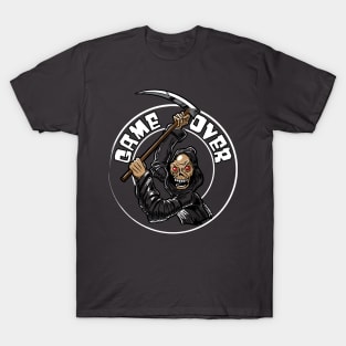 Grim Reaper Game Over T-Shirt